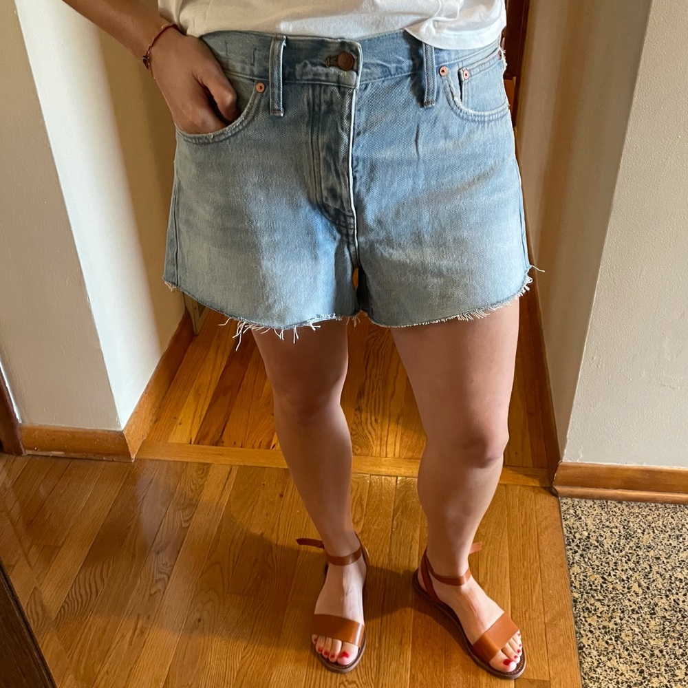 Madewell Relaxed Denim Shorts Sz 29
